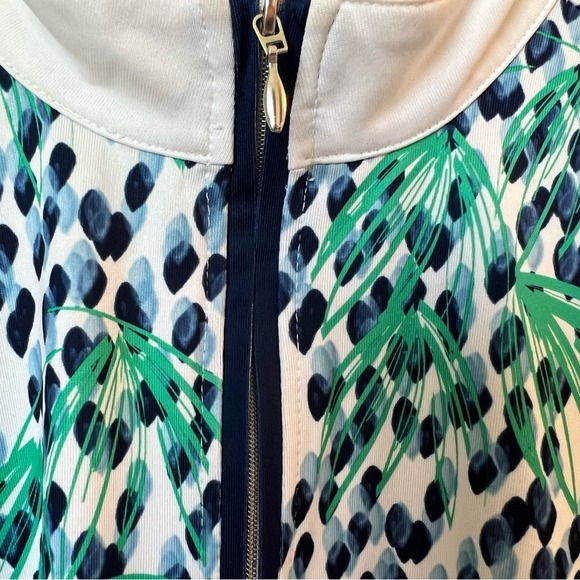 Pebble Beach Golf Shirt Womens XL Dry-Luxe Performance Tennis Activewear 1/4 Zip - Picture 4 of 8